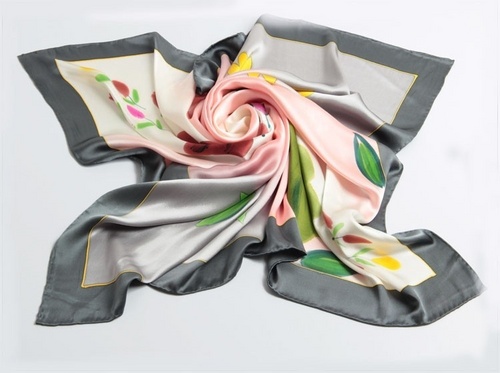 Silk Printed Scarves Silk Printed Scarves
