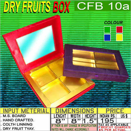 Multi Color Dry Fruits Box Multi Color Dry Fruits Box