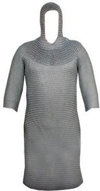 Medieval Chainmail & Hood Set Medieval Chainmail & Hood Set
