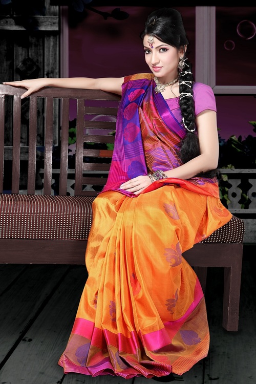 Indian Handloom Silk Saree Indian Handloom Silk Saree
