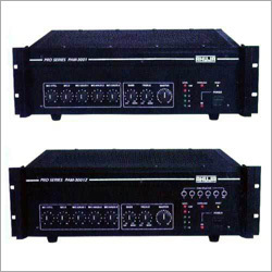 Installation PA Amplifiers Installation PA Amplifiers