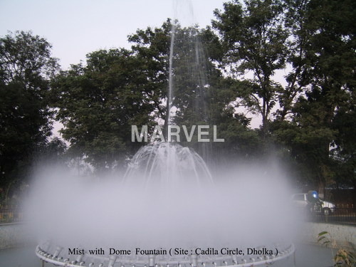 Mist with Dome Fountains Mist with Dome Fountains