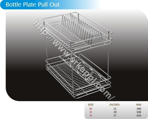 Bottle Plate Pull Out Basket Bottle Plate Pull Out Basket