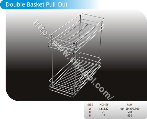 Double Basket Pull Out Double Basket Pull Out