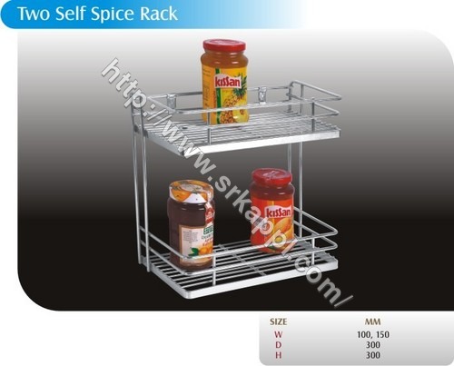 Two Shelf Spice Rack Two Shelf Spice Rack