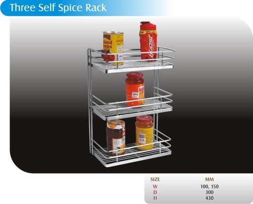 Three Self Spice Rack Three Self Spice Rack