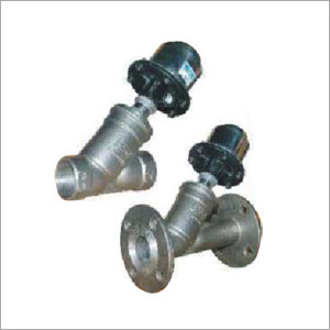 Pneumatic Cylinder Operated Angle Valve Pneumatic Cylinder Operated Angle Valve
