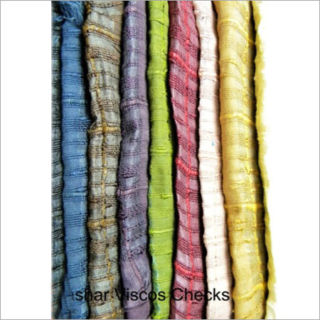 Tashar Viscose Checks Fabrics Tashar Viscose Checks Fabrics