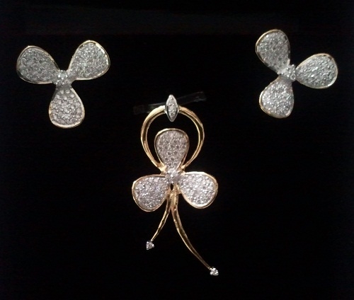 Diamond Pendant Set Diamond Pendant Set