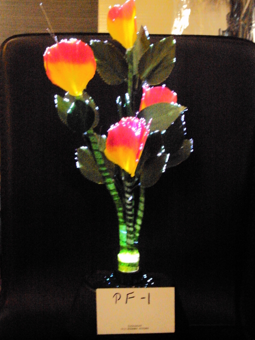 Electronic Plastic Flower Electronic Plastic Flower