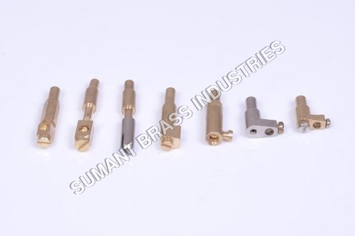 brass electrical holder with pins brass electrical holder with pins