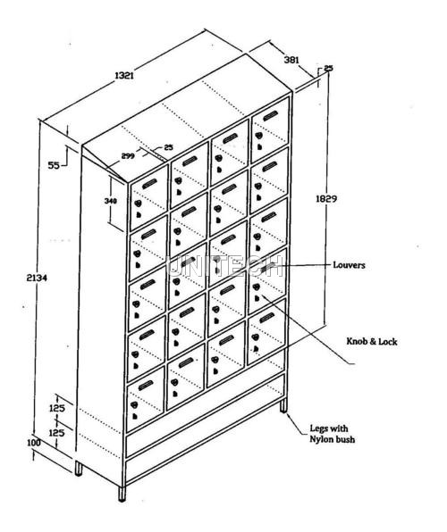 SS Locker Cabinet SS Locker Cabinet