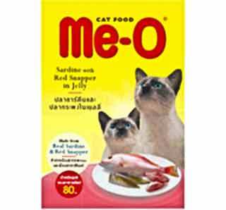 Me-O Jelly Red Snapper Cat Food Me-O Jelly Red Snapper Cat Food