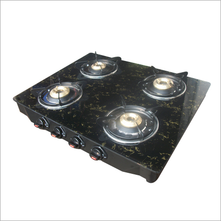 Four Burner Toughened Glass Golden Four Burner Toughened Glass Golden