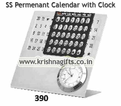 SS Permanent Calendar Clock SS Permanent Calendar Clock