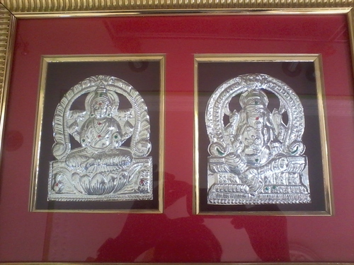 Silver Plated God Idols Silver Plated God Idols