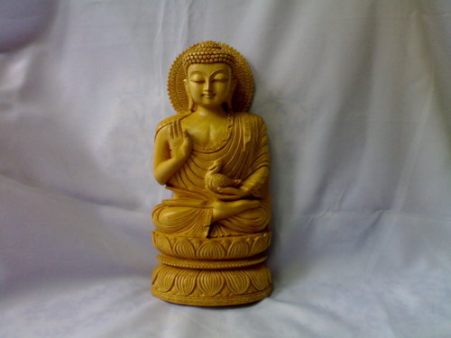 Wooden Sitting Buddha Statue Wooden Sitting Buddha Statue