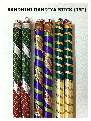 Bandhini Dandiya Sticks Bandhini Dandiya Sticks