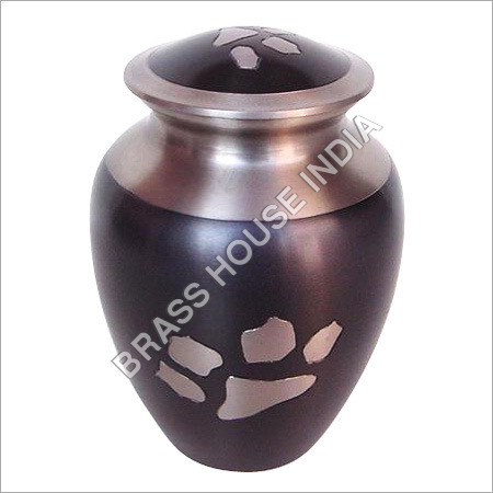 Vintage Brass Urn Vintage Brass Urn
