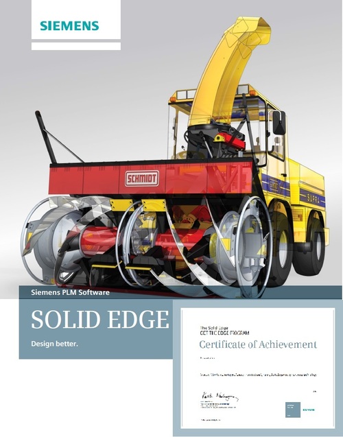 Solid Edge CAD Advance Training Solid Edge CAD Advance Training