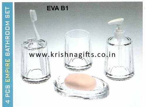 Bath Set 4pc Acrylic Bath Set 4pc Acrylic