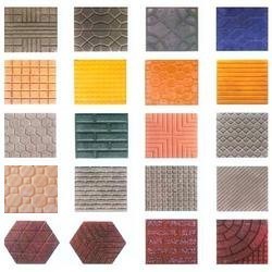 Colored Chequered Tile Colored Chequered Tile
