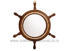 Ship Wheel Mirror Ship Wheel Mirror