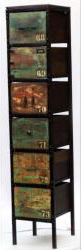 Reclaimed Wooden Iron Rack Reclaimed Wooden Iron Rack