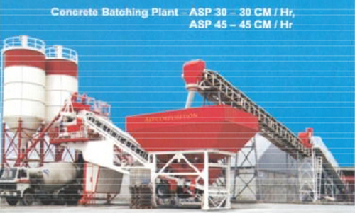 Pan Type Concrete Batching Plants Pan Type Concrete Batching Plants