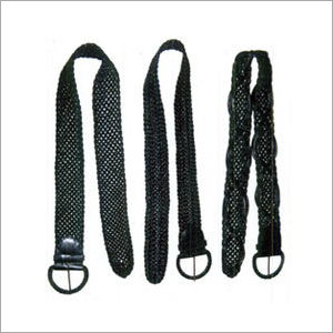 Knitted Leather Belts Knitted Leather Belts