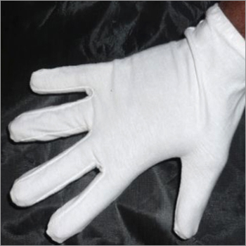 White Baniayan Hosiery Hand Gloves White Baniayan Hosiery Hand Gloves