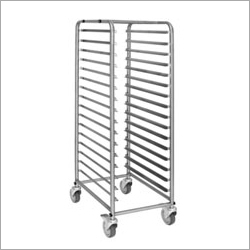 Racked Dish Trolley Racked Dish Trolley