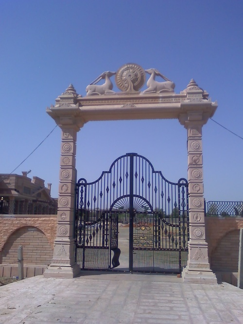 Hand Carved Marble Door Frame Hand Carved Marble Door Frame