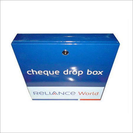 Cheque Drop Box Advertising Cheque Drop Box Advertising