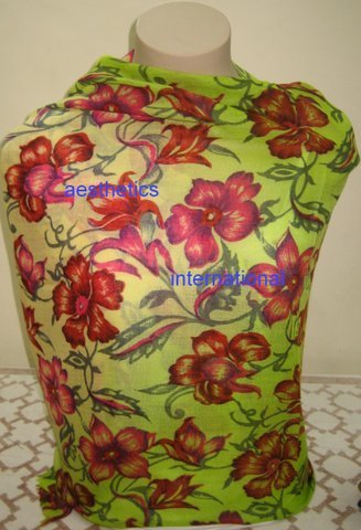 Floral Printed Shawls Floral Printed Shawls