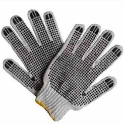 Cotton Dotted Gloves Cotton Dotted Gloves