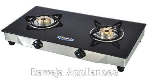 Crystal Glass Top Two Burner Crystal Glass Top Two Burner