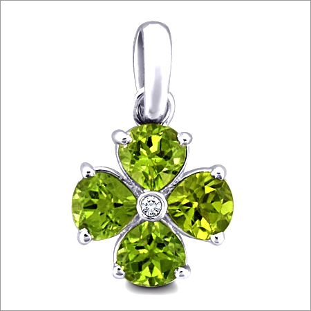 Green Diamond Pendant Green Diamond Pendant