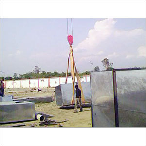 Duct Erection in Progress Duct Erection in Progress