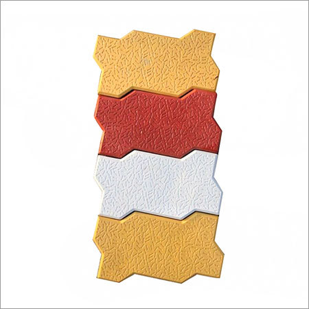 ZIG ZAG SHAPE COLOURED PAVERS ZIG ZAG SHAPE COLOURED PAVERS