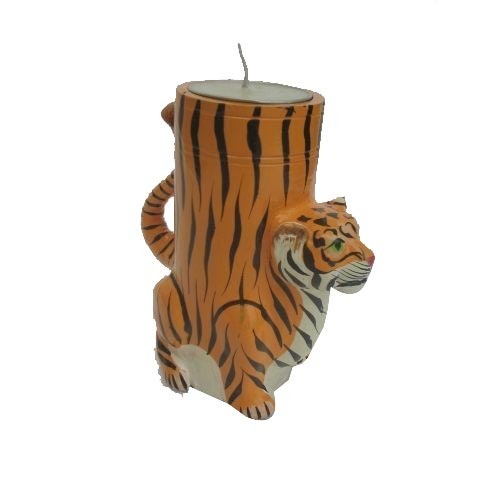Special India Tiger Tea Light Holder Special India Tiger Tea Light Holder