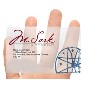 Transparent Visiting Cards Transparent Visiting Cards