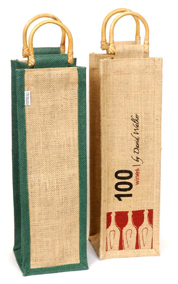 Jute Wine Bags Jute Wine Bags