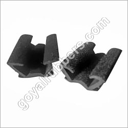 Flocked Rubber Channel Flocked Rubber Channel