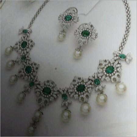 Bridal Diamond Necklace Set Bridal Diamond Necklace Set