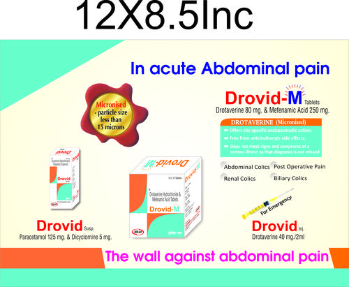 Drotaverine Mefenamic Acid Uses