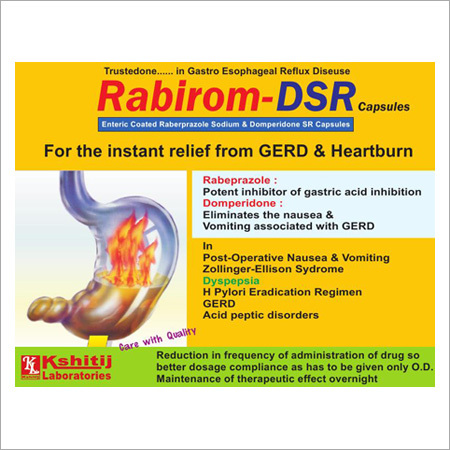 Rabeprazole & Domperidone Capsules - Rabeprazole Rabeprazole & Domperidone Capsules - Rabeprazole