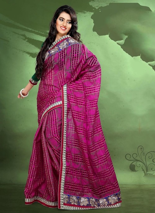 Pink saree Pink saree