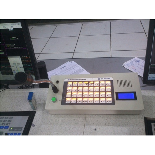 Master control station P.A.System Master control station P.A.System