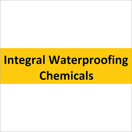 Integral waterproofing Chemicals Integral waterproofing Chemicals